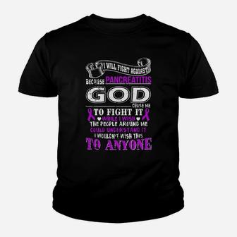I Will Fight Against Pancreatitis T Shirt Kid T-Shirt - Seseable