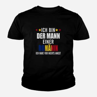 Ich Bin Dermann Einer Rumanin Kinder T-Shirt - Seseable
