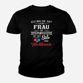 Ich Bin Die Art Von Frau Die Kinder T-Shirt - Seseable