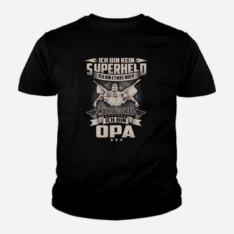 Ich bin kein Superheld, aber ich bin Opa Kinder Tshirt - Seseable