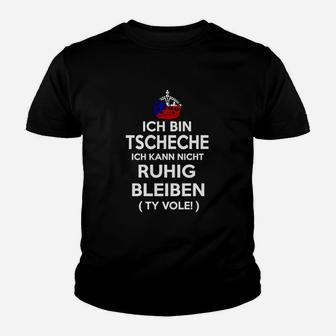 Ich Bin Tscheche ty Vole Kinder T-Shirt - Seseable