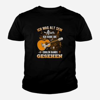 Ich Habe Die Coolen Bands Gitarre Kinder T-Shirt - Seseable