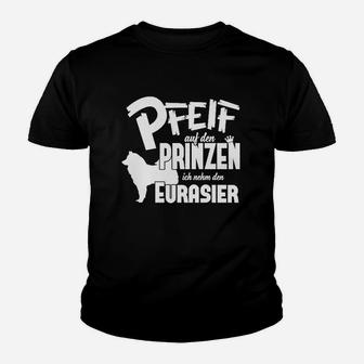 Ich Nehm Den Eurasier Sonderedition Kinder T-Shirt - Seseable