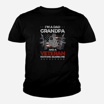 Im A Dad Grandpa Veteran Fathers Day Shirts Premium Kid T-Shirt | Seseable FR