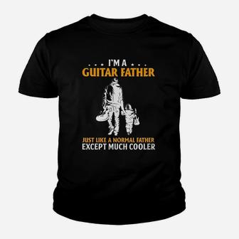 Im A Guitar Father, dad birthday gifts Kid T-Shirt - Seseable