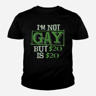 Im Not Gay But 20 Is 20 Friend Of Lgbt Funny Pride Kid T-Shirt - Seseable