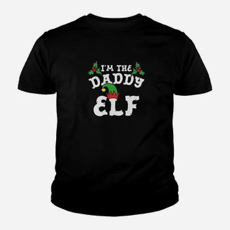 Im The Daddy Elf Matching Family Christmas Shirts Kid T-Shirt | Seseable FR