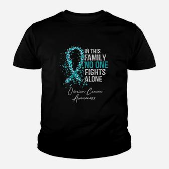In This Family No One Fights Alone Kid T-Shirt | Seseable CA
