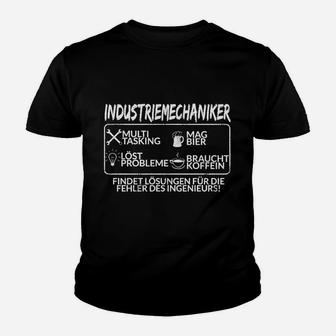 Industriemechaniker Bester Beruf Kinder T-Shirt - Seseable