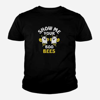 Instant Message Show Me Your Boo Bees Kid T-Shirt - Seseable