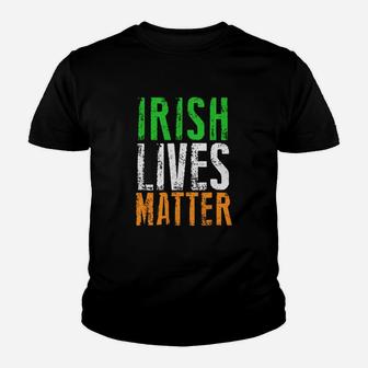 Irish Lives Matter Ireland Pride Flag Kid T-Shirt - Seseable