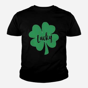 Irish Lucky Clover St Patricks Day Toddler Raglan Kid T-Shirt - Seseable