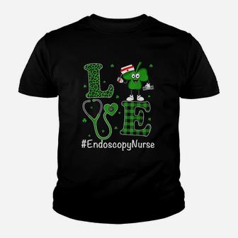 Irish Nurse St Patricks Day Love Endoscopy Nurse Life Kid T-Shirt - Seseable