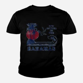 It Is Better In The Bahamas Vintage 80s 70s Kid T-Shirt - Seseable