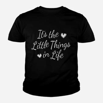 It Is The Little Things In Life Cute Gift For Women Youth T-shirt - Seseable