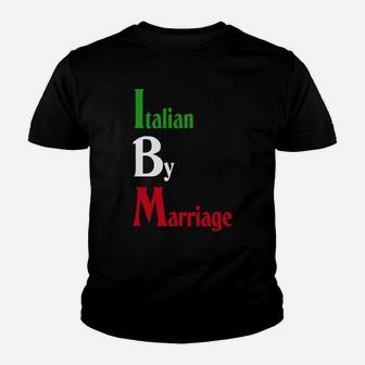 Italian By Marriage T-shirt Kid T-Shirt - Seseable