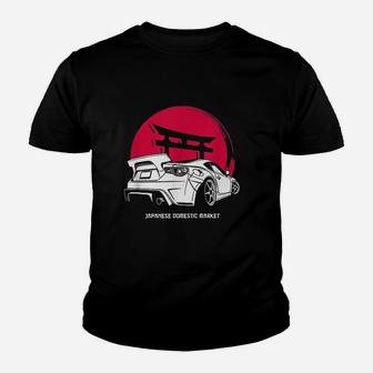 Jdm Badge Japanese Drift Car Tuning Automotive Gift Kid T-Shirt - Seseable