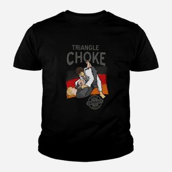 Jiu Jitsu Merkel Triangle Choke Kinder T-Shirt - Seseable