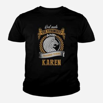 Karen Shirt, Karen Family Name, Karen Funny Name Gifts T Shirt Kid T-Shirt - Seseable