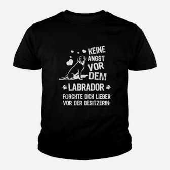 Keine Angstor Ven Labrador Hund Kinder T-Shirt - Seseable