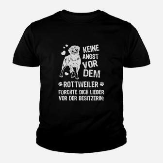 Keine Angstor Ven Rottweiler Kinder T-Shirt - Seseable