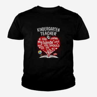 Kindergarten Teacher ideas Kid T-Shirt - Seseable