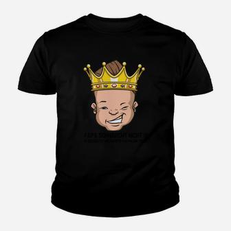 King Bo Sagt Papa Schnarcht Nicht Kinder T-Shirt - Seseable