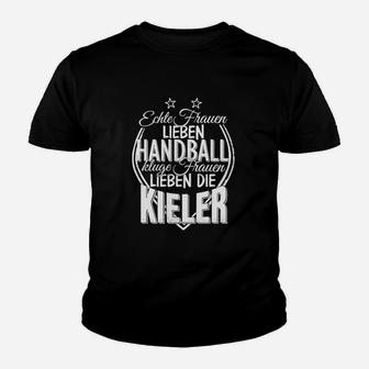 Kluge Frauen Lieben Die Kieler Thw Handball Kinder T-Shirt - Seseable