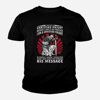 Knight Templar - Knight Kid T-Shirt - Seseable