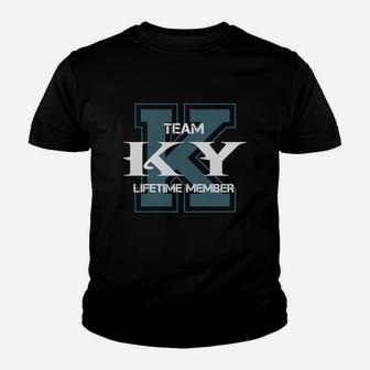 Ky Shirts - Team Ky Lifetime Member Name Shirts Youth T-shirt - Seseable