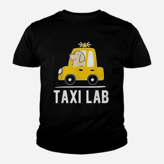 Labrador Retriever Dog Taxi Lab Kid T-Shirt - Seseable