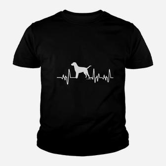 Labrador Retriever Gifts Dog Lover Heartbeat Lab Kid T-Shirt - Seseable