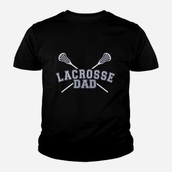 Lacrosse Dad Kid T-Shirt - Seseable
