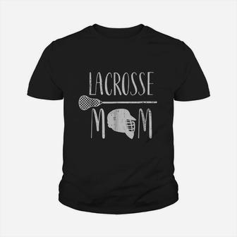 Lacrosse Mom Vintage Lax Unique Gifts For Mom Kid T-Shirt - Seseable