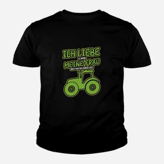 Landwirt Liebt Seine Frau Kinder T-Shirt - Seseable