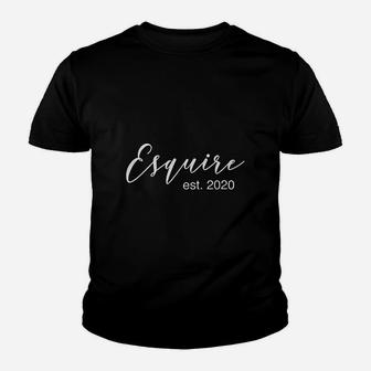 Law School Graduation Gifts For Him Her Esquire 2020 Lawyer Youth T-shirt - Seseable