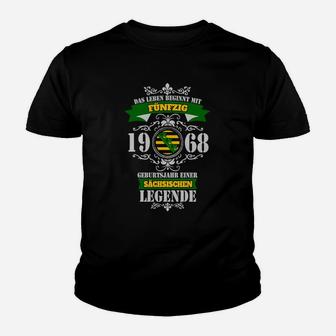 Legende Sachsen 50 Front Kinder T-Shirt - Seseable