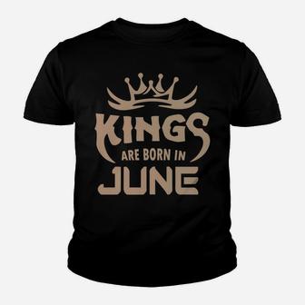 Legends And Kings Were Born In June Vintage And Funny Kid T-Shirt - Seseable