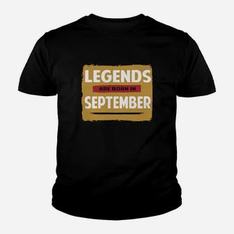 Legends September Kid T-Shirt - Seseable