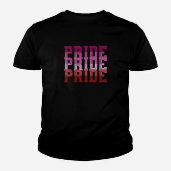 Lesbian Pride Lesbian Gift Lesbian Rainbow Kid T-Shirt - Seseable
