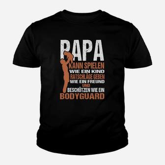 Liebevolles Papa Kinder Tshirt – Spielen, Ratschläge, Beschützen - Seseable