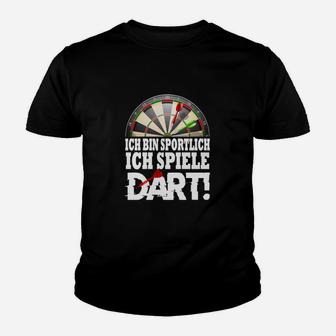 Limitierte Auflage Ich Bin Sportlich Darts Kinder T-Shirt - Seseable