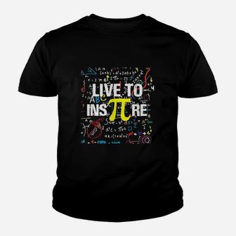 Live To Inspire Pi 314 Math Teacher Pi National Day Kid T-Shirt - Seseable