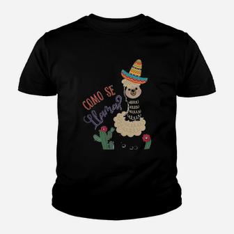 Llama Alpaca Themed Funny Pun Colorful Boho Llama Graphic Kid T-Shirt - Seseable