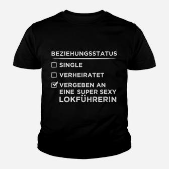 Lokführrerin Vergeben Hier Bestellen Kinder T-Shirt - Seseable