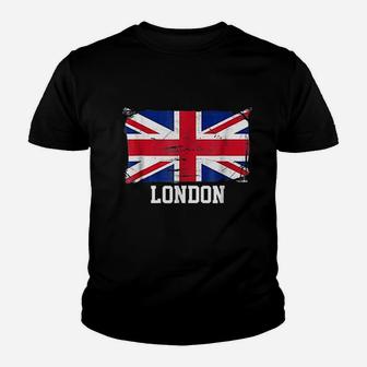 London England Vintage Kid T-Shirt - Seseable