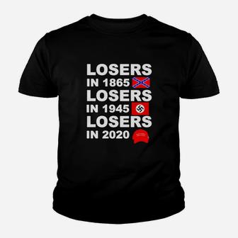 Losers In 1865 Losers In 1945 Losers In 2020 Kid T-Shirt - Seseable