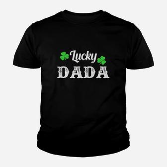 Lucky Dada Shirt Patricks Day Kid T-Shirt - Seseable