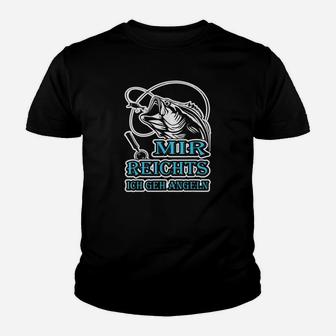 Lustige Angel Mir Richten Ich Geh Angeln Fuer Angler Kinder T-Shirt - Seseable