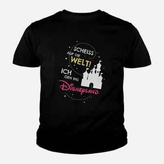 Lustiges Disneyland Motto Kinder Tshirt – Abenteuer im Freizeitpark - Seseable